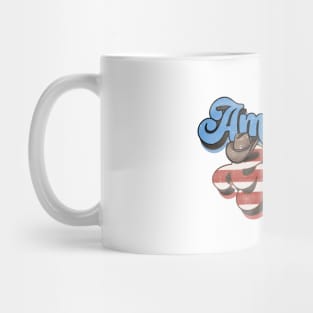 American Girl Distressed Aesthetic Mug